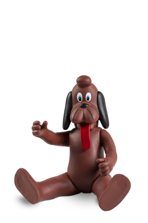 Figura de goma del Gos d' Els Amics de les arts - Imatge 2